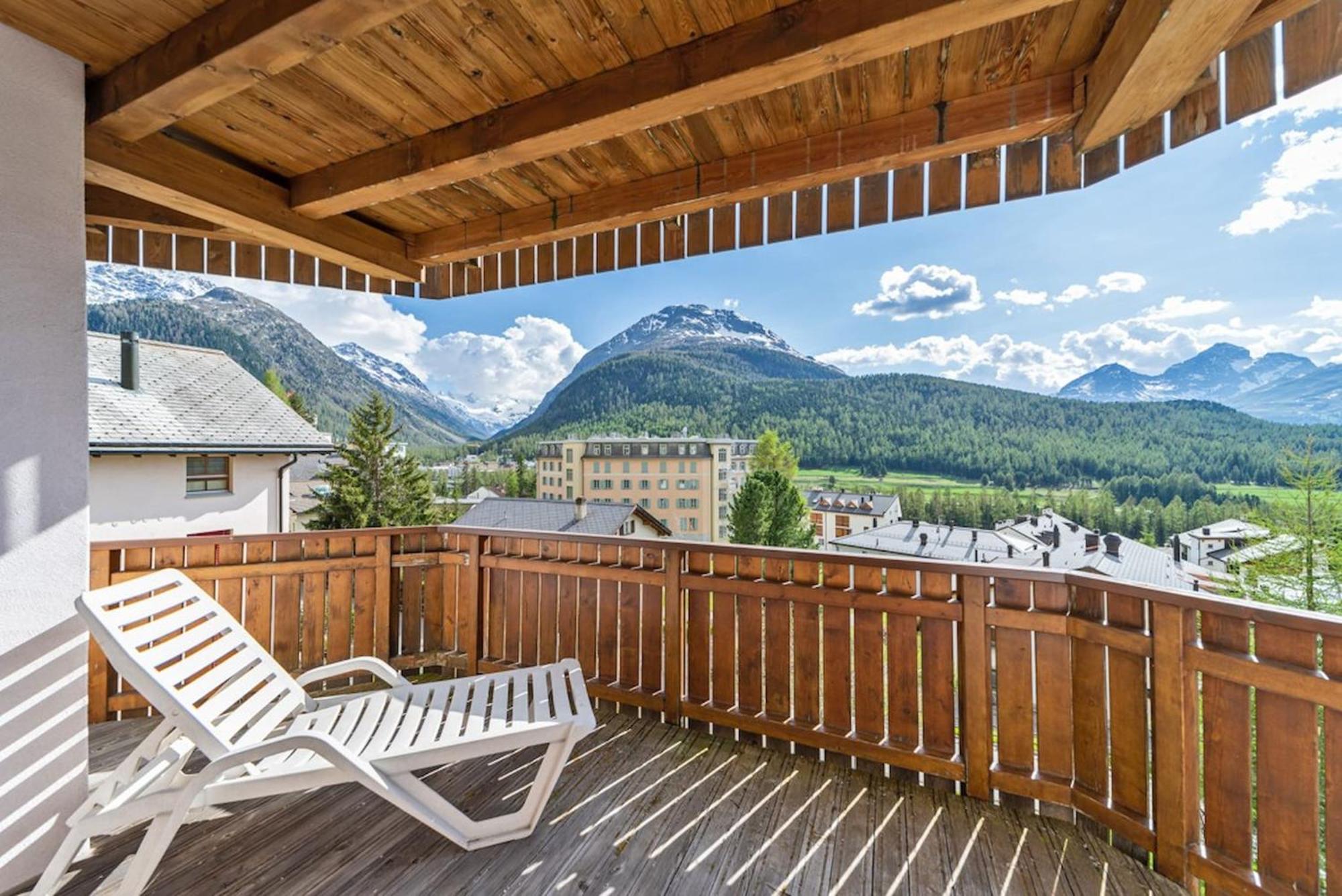 Апартаменты Chesa San Peider - Понтрезина Экстерьер фото