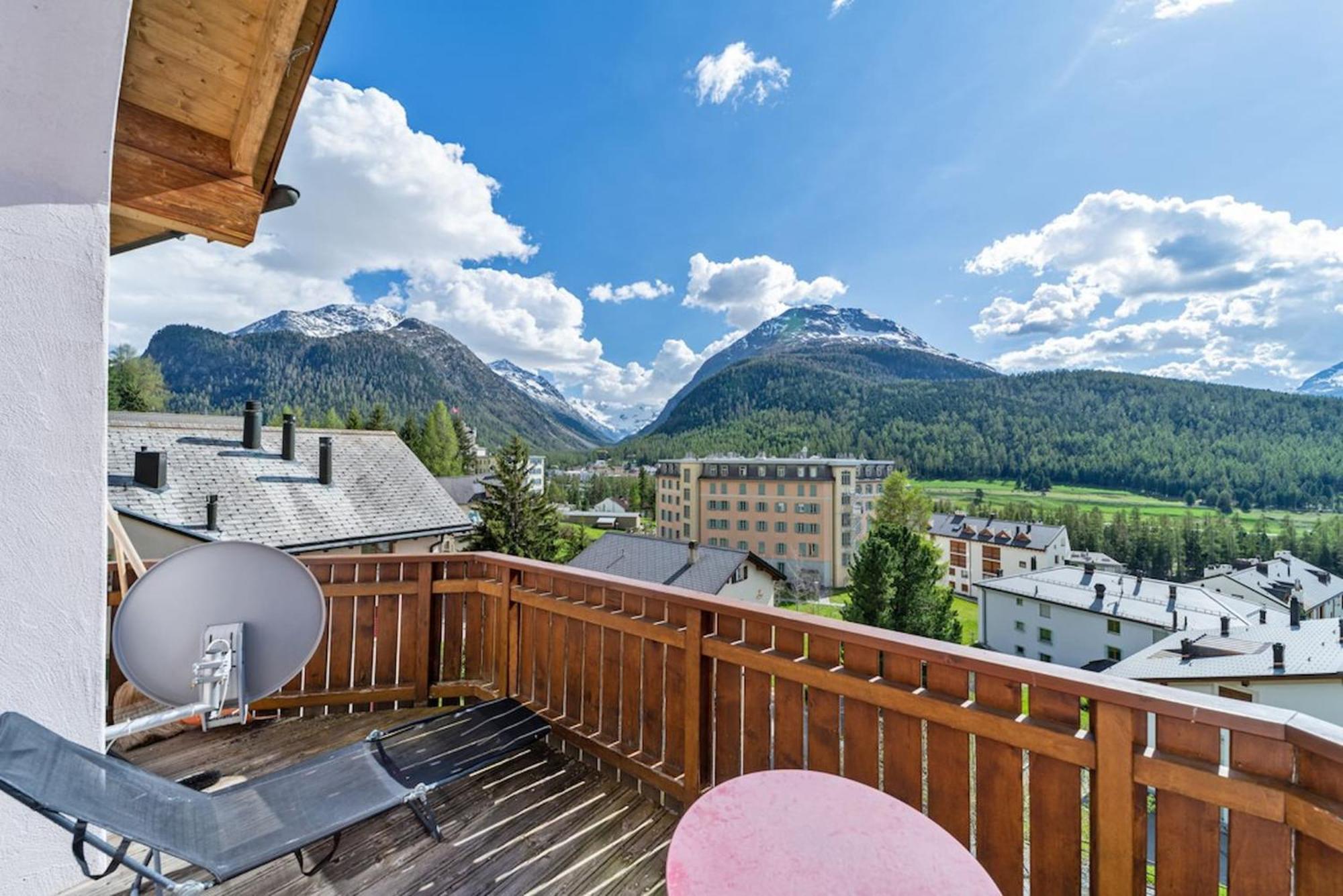 Апартаменты Chesa San Peider - Понтрезина Экстерьер фото